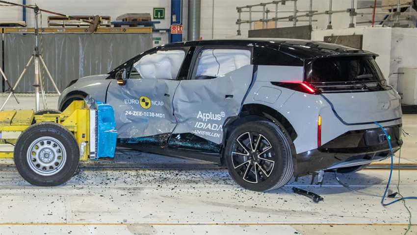 Crash test du Zeekr X 2025