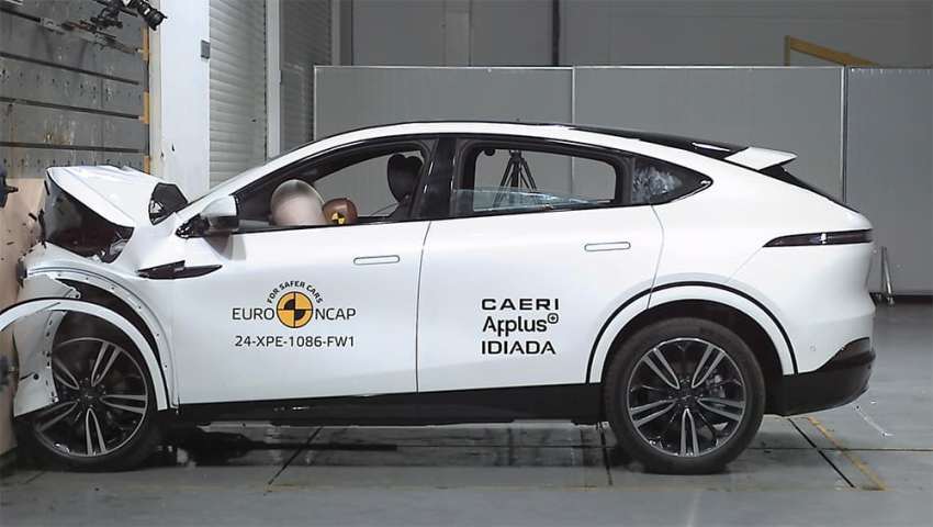 Crash-test du Xpeng G6 2025