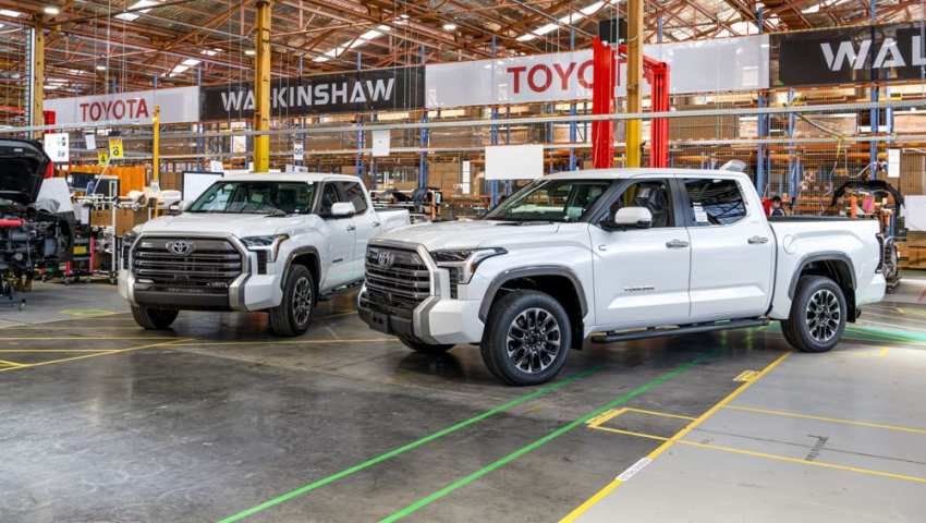 Installation de conversion Toyota et Walkinshaw Tundra RHD, Melbourne