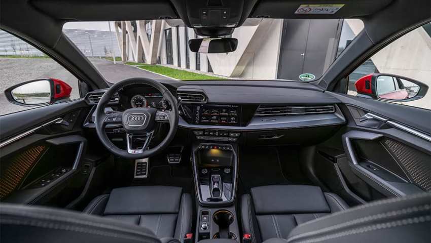 Intérieur de l'Audi A3 2025
