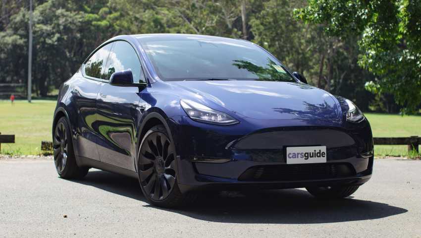Performances du Tesla Model Y 2024 (Image : Tom White)