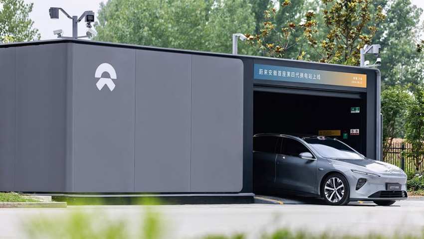 Station d'échange de puissance Nio 4.0