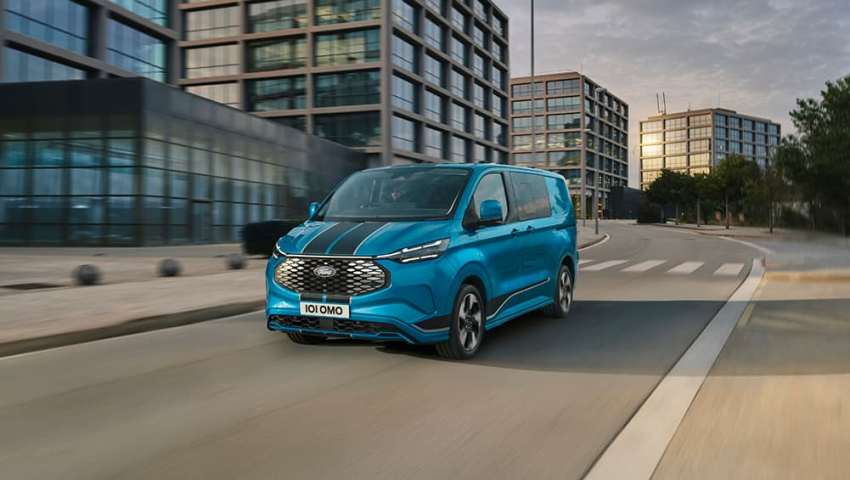 Ford e-Transit personnalisé 2025