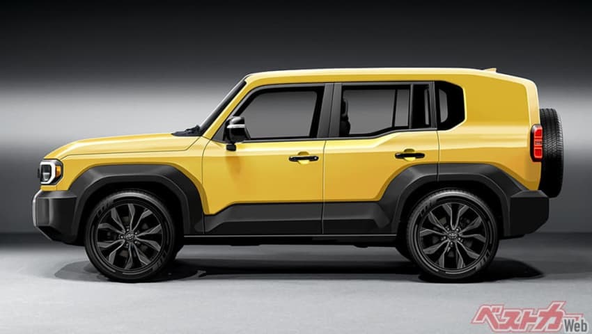 Rendu Toyota Mini LandCruiser FJ (image : BestCar)