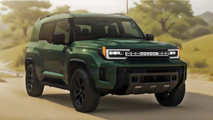 Rendu Toyota Mini LandCruiser FJ (image : Thanos Pappas)