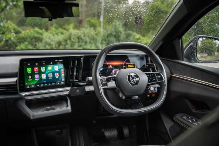 Renault Mégane E-Tech 2025 (image : Tom White)