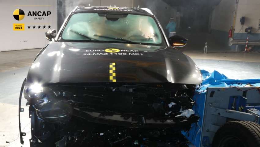 Essai ANCAP du Mazda CX-80 2025