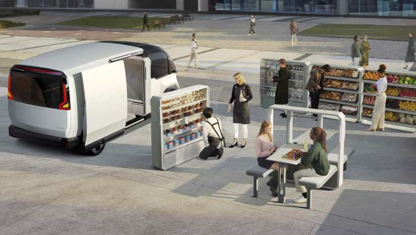 Configuration modulaire Kia PBV