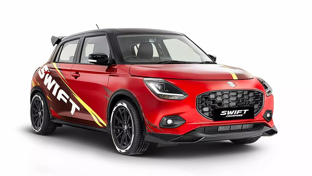 2025 Suzuki Swift Champions Concept révélé aux côtés de Suzuki Jimny Conqueror, donnant un aperçu de la façon dont un sport Swift Suzuki Swift Hyundai I20 de nouvelle génération pourrait prendre forme - les nouvelles de la voiture