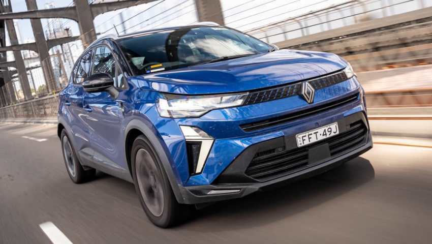 2025 Véhicule d'évaluation de Renault Captur