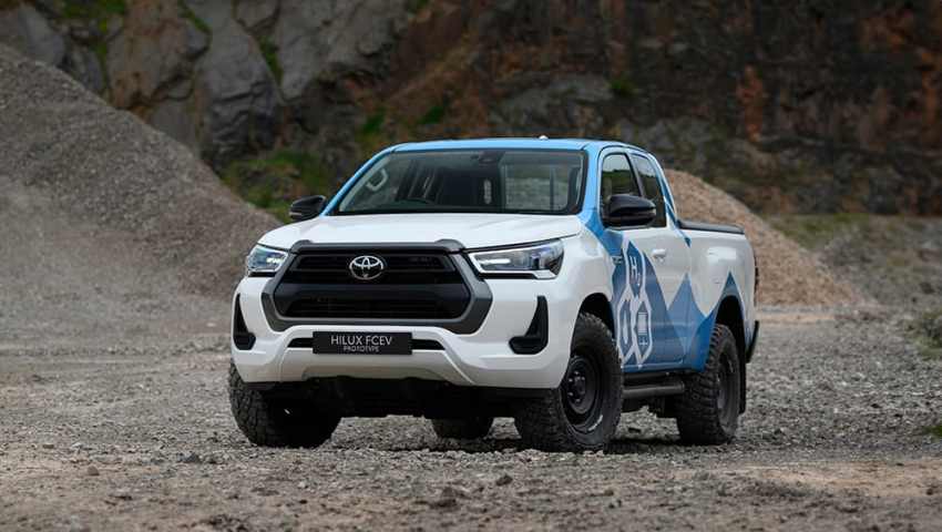 2025 Prototype d'hydrogène Toyota Hilux