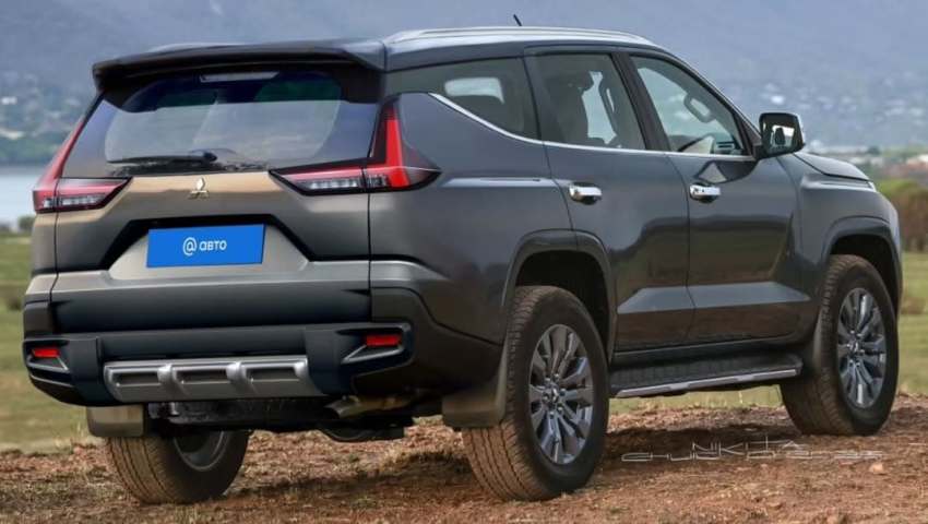Mitsubishi Pajero Sport Render. (Image: Kelsonik Instagram)