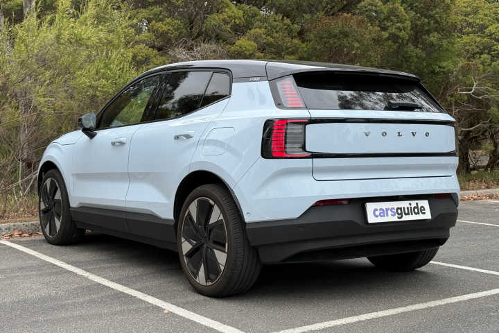 2025 Volvo Ex30 Twin Motor Performance Ultra (Crédit d'image: Justin Hilliard)