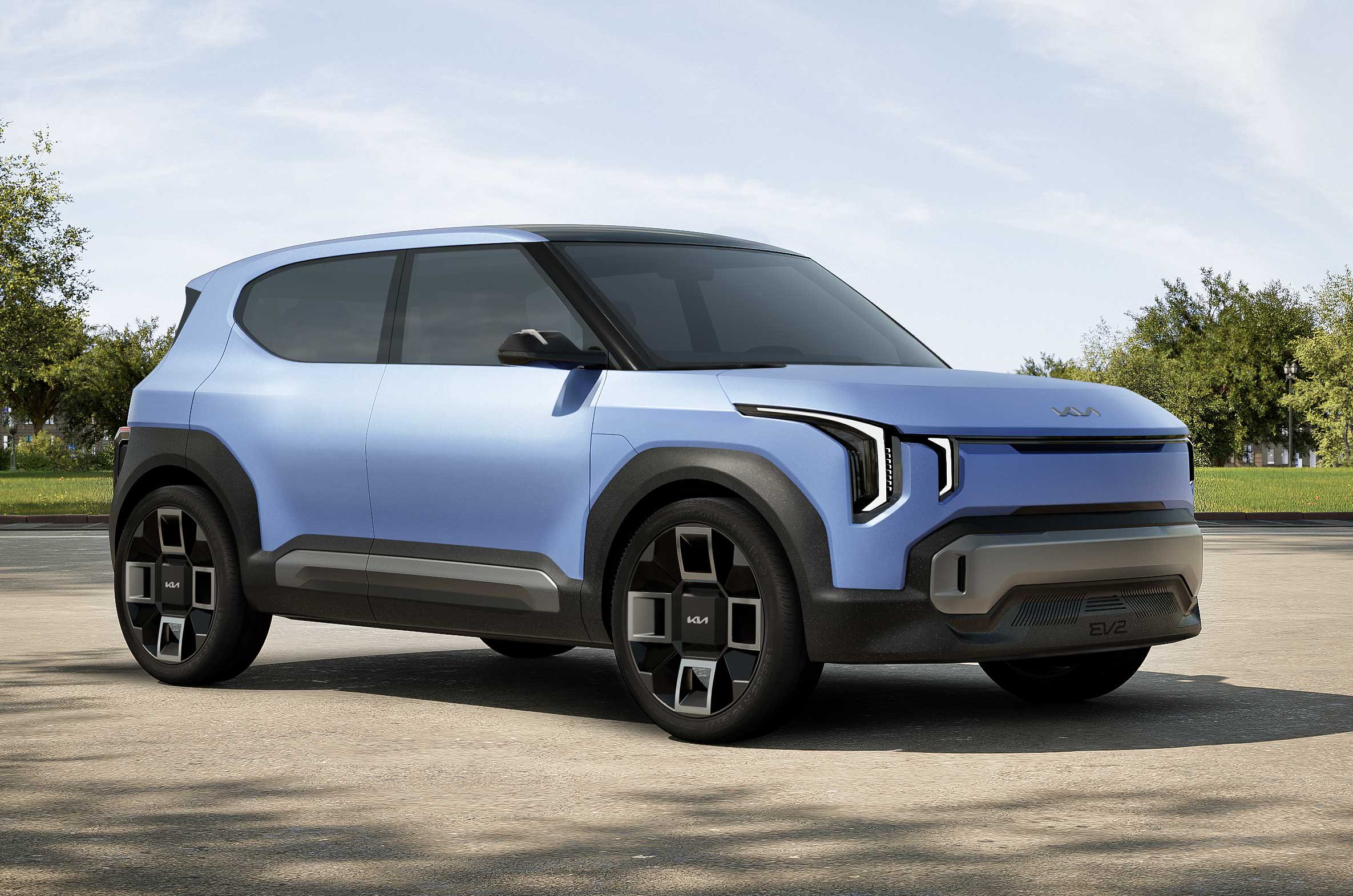 Kia Ev2 Concept Front trois quart
