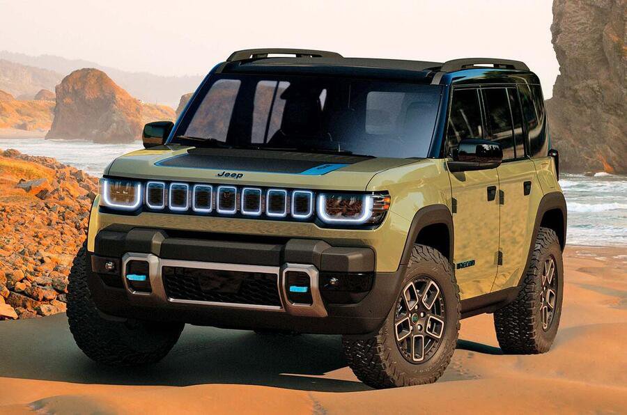 Récon de Jeep électrique pour affronter Land Rover Defender avec 600 ch