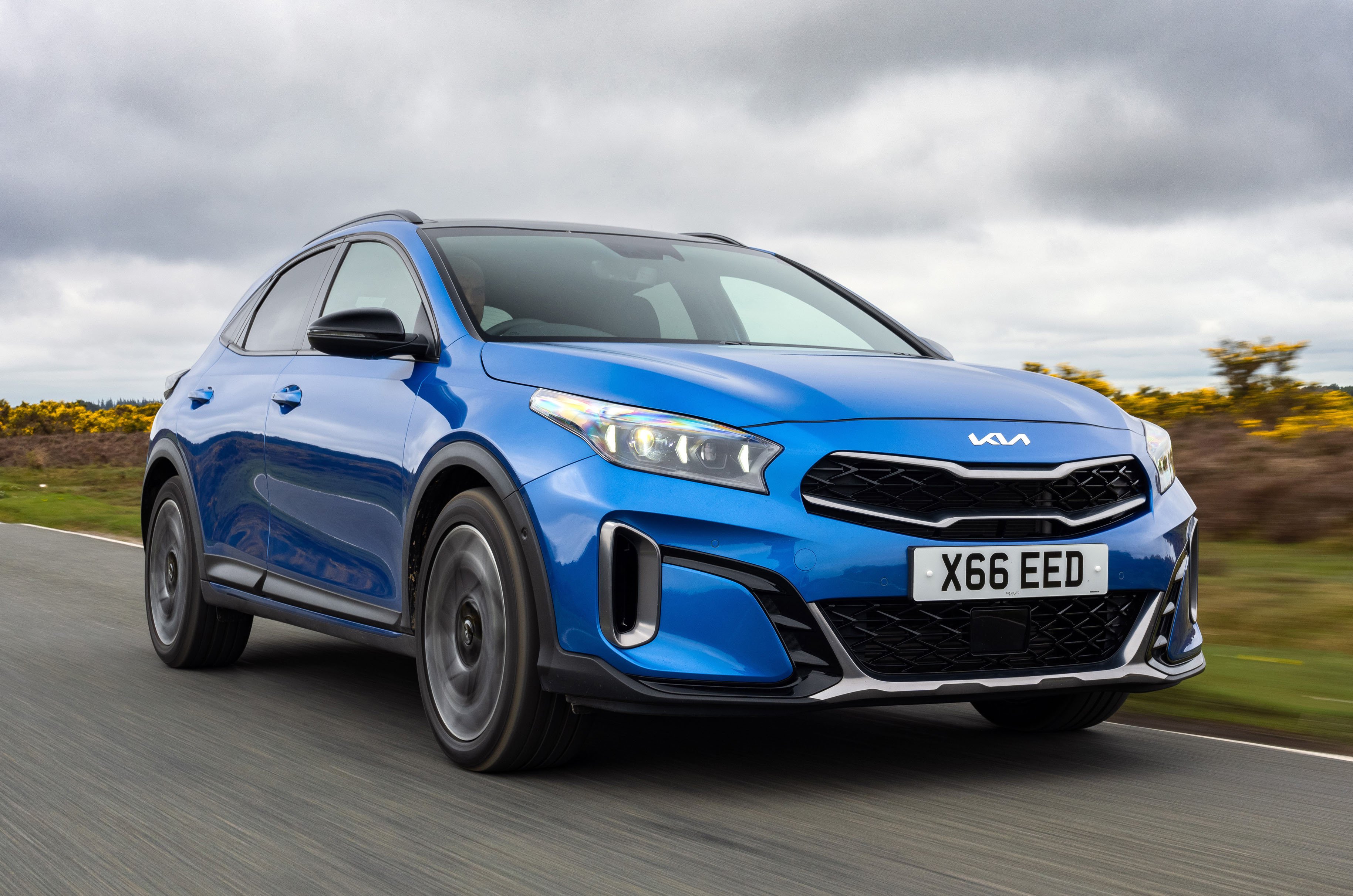Kia xceepced Front Driving Kia xceepced Front Driving