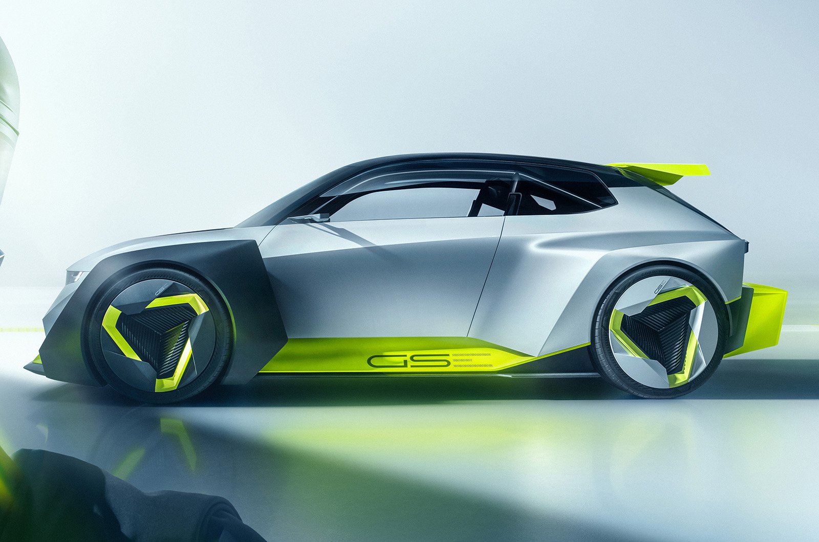 Vauxhall Corsa GSE Vision Gran Turismo Concept Side statique Vauxhall Corsa GSE Vision Gran Turismo Concept Side statique