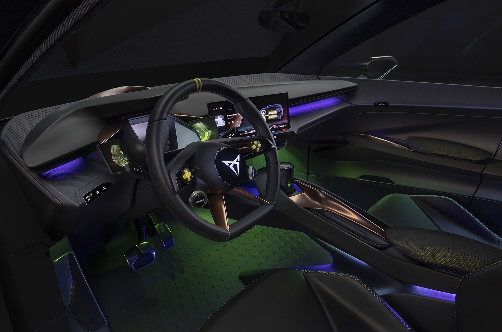 Intérieur du concept raval de Cupra