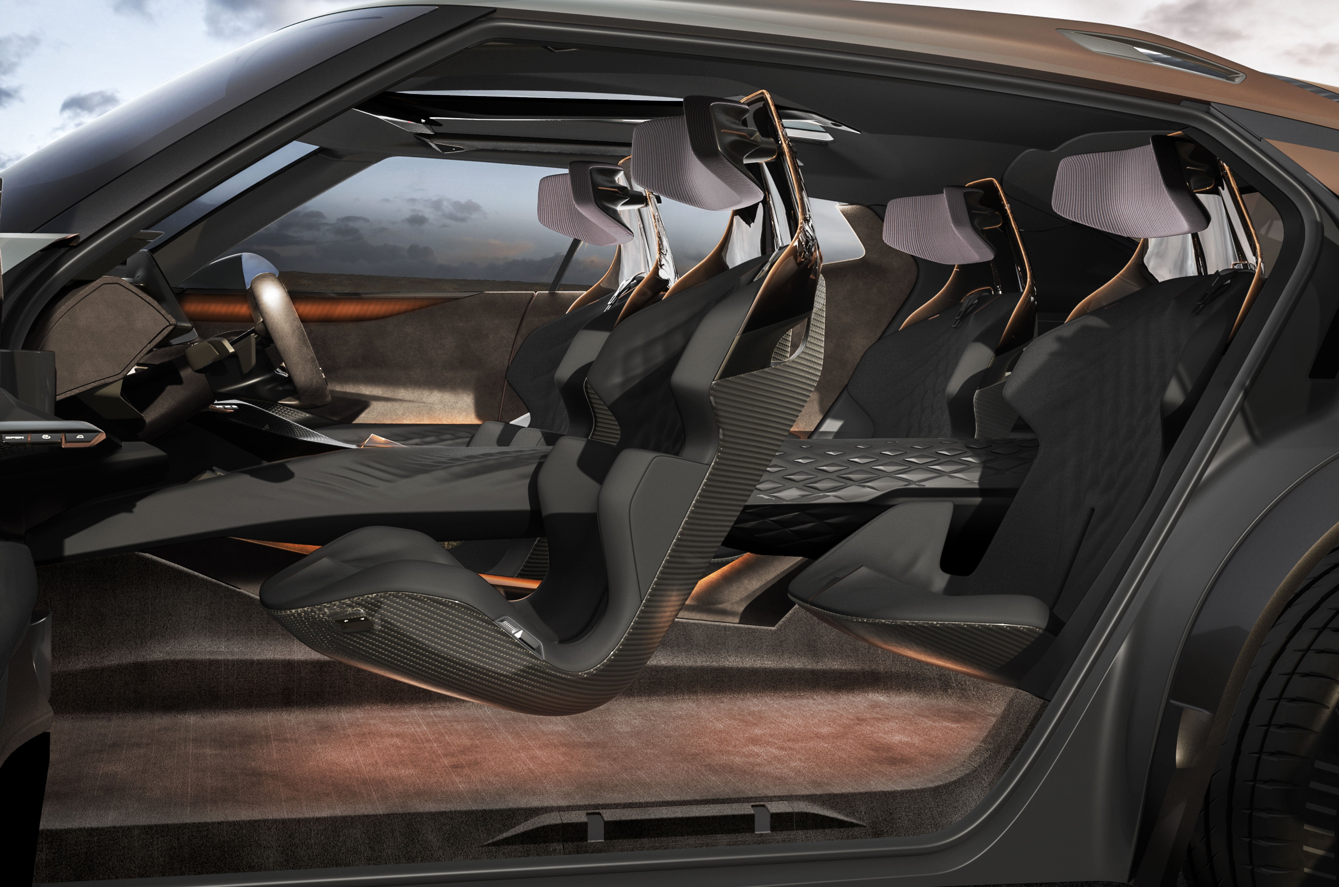 Sièges intérieurs du concept de Cupra Tindaya
