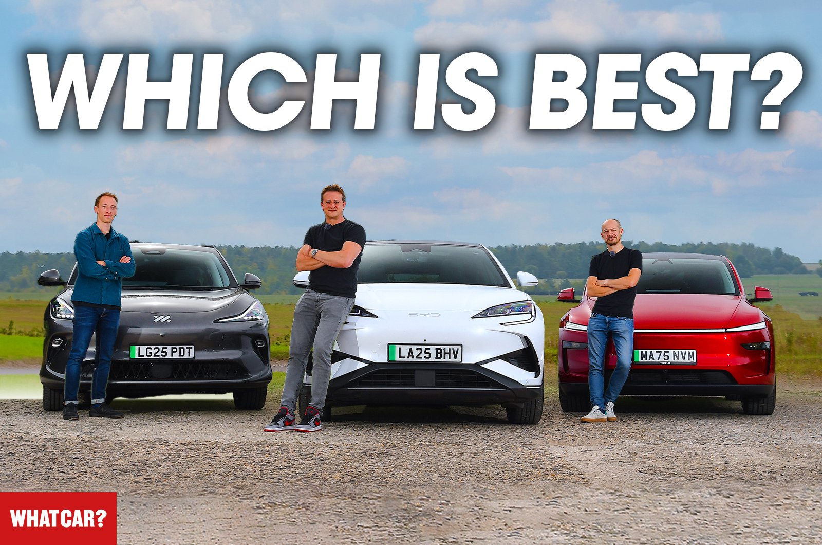REGARDER: BYD SEEDION 7 VS MG IM6 VS TESLA MODÈLE Y