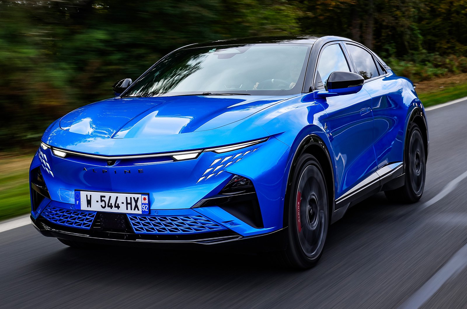 Essai de l'Alpine A390