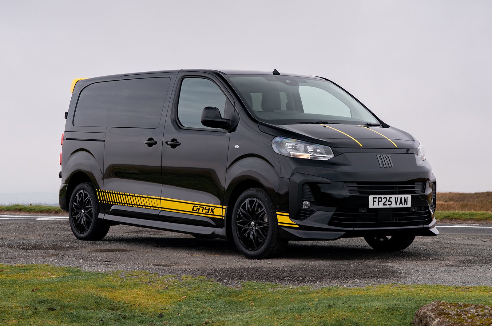 La nouvelle Fiat Scudo Onyx ajoute un style sportif avec une motorisation diesel ou électrique
