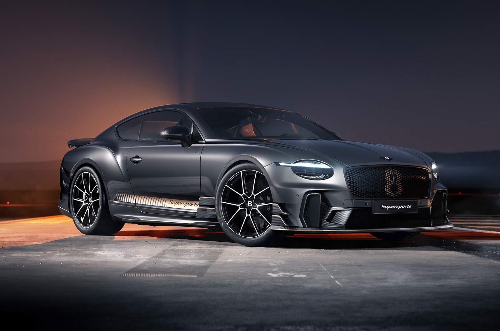 Bentley Supersports est le modèle le plus léger de l'entreprise depuis 85 ans
