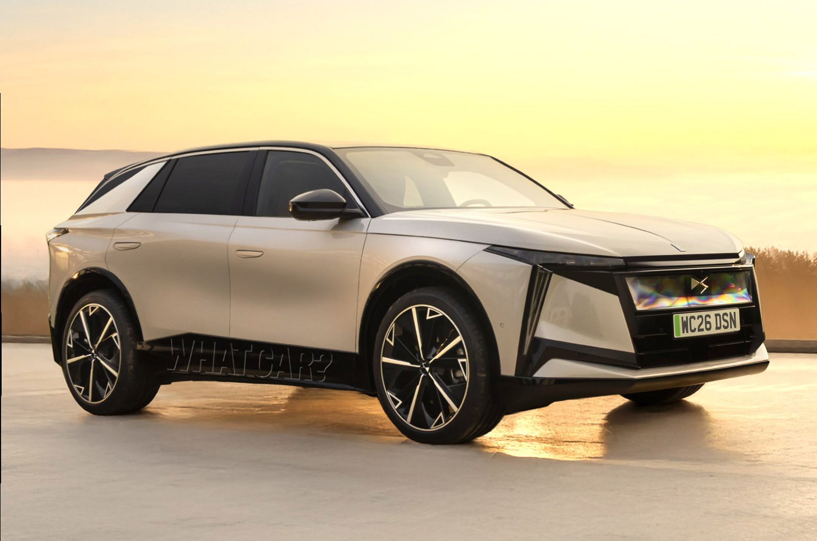 Le nouveau SUV électrique DS No 7 arrivera l’année prochaine en tant que rival de la BMW iX3