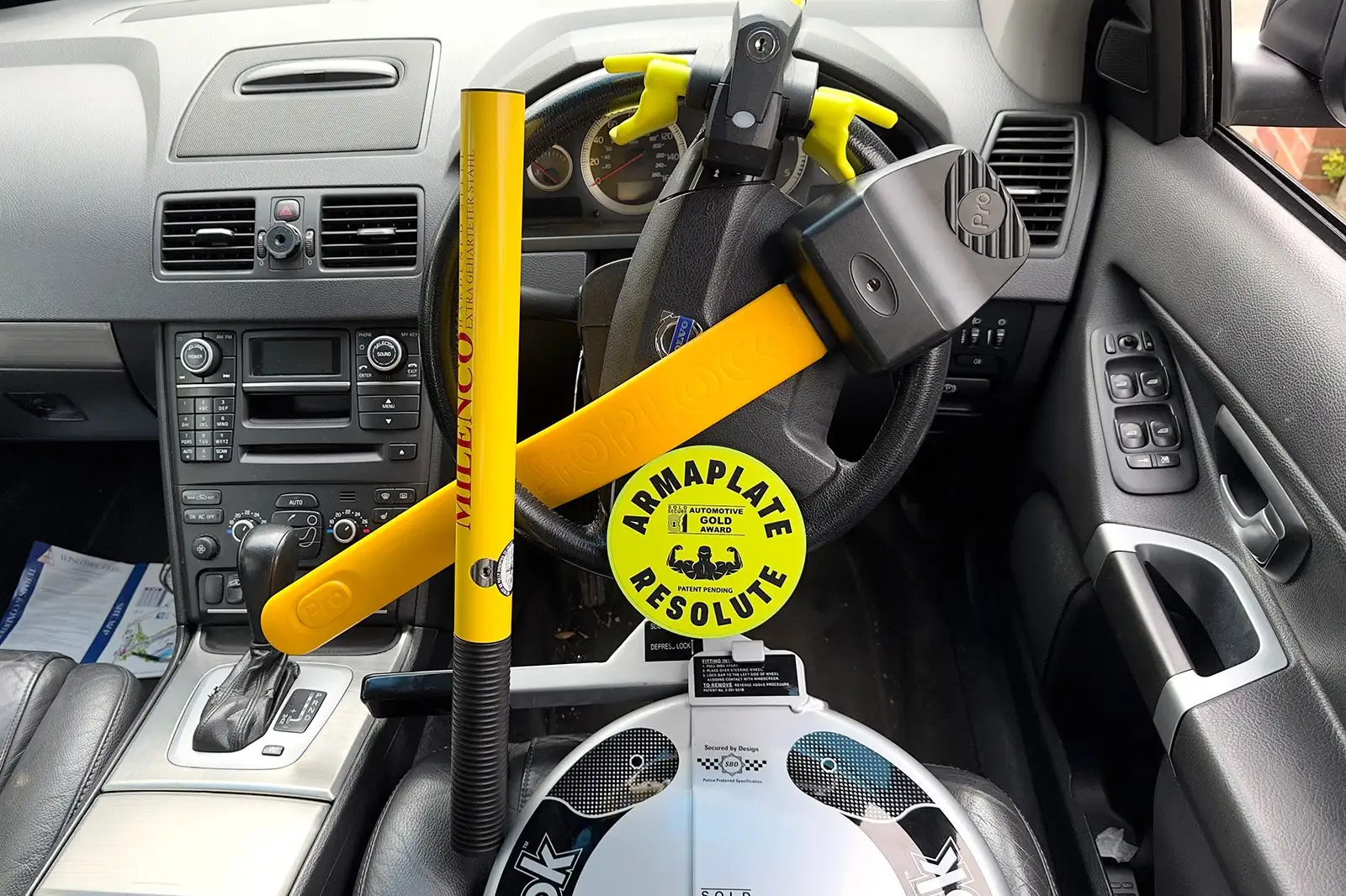Best steering wheel locks - Disklok