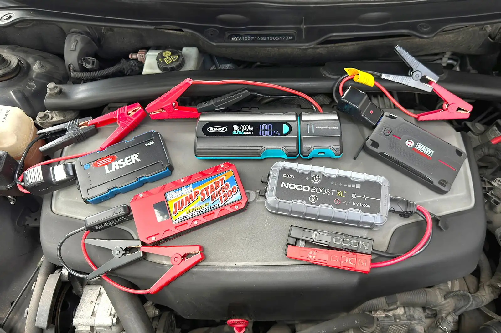 Best jump starters Laser 7405 in operation