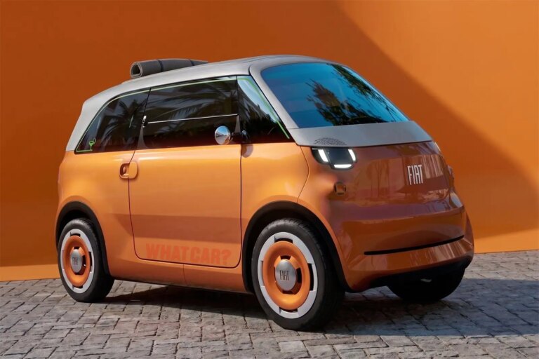 Le concept Fiat Multiplina est un quadricycle électrique à quatre places pour la conduite urbaine