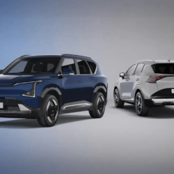 La Kia EV5 gagne une variante à quatre roues motrices pour 45 000 €, ainsi qu&rsquo;une nouvelle version Storm pour Sportage
