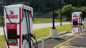 Wawa lance sa propre marque de bornes de recharge pour véhicules électriques (en quelque sorte)