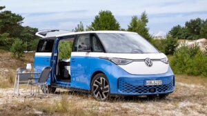 VW transforme l&rsquo;ID. Buzz en van électrique aménagé : les États‑Unis en ligne de mire